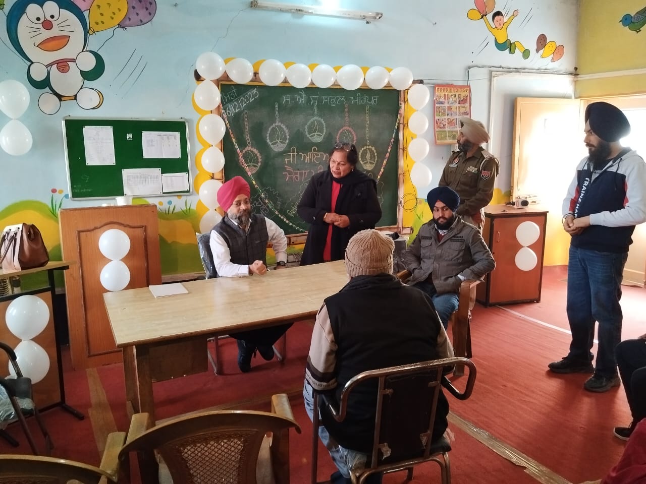पटियाला के सरकारी स्कूलों में पेरेंट्स टीचर मीटिंग हुई